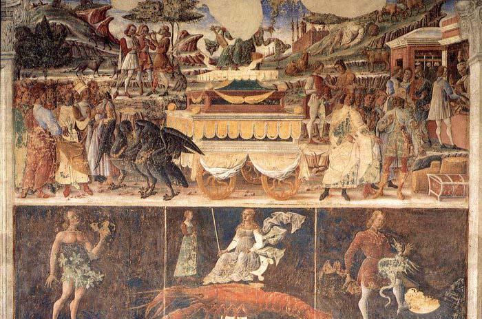 Cosimo Tura Triumph of Mercury oil painting picture